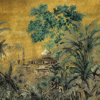 Papel pintado mural panorámico Taj Mahal Maca Coordonné