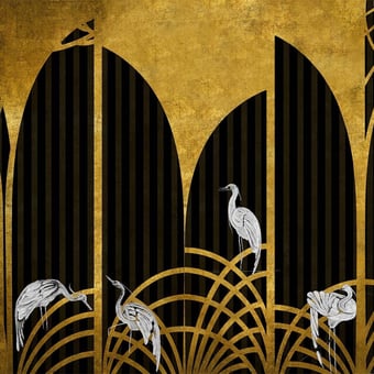 Tassel Panel Coal Coordonné