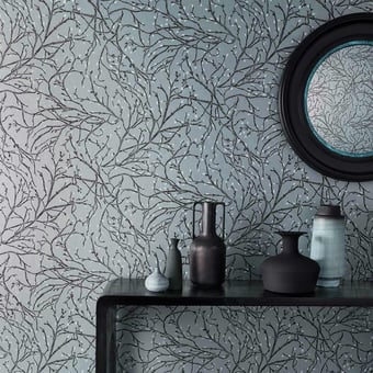 Papel pintado Twiggy Mint Osborne and Little