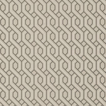 Boxwood Trellis Wallpaper Indigo GP & J Baker