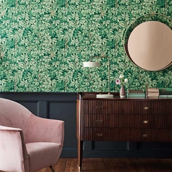 Papier peint Chiavi Segrete Fornasetti Automne Cole and Son