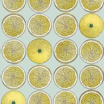 Papel pintado Arance Fornasetti Lemon Cole and Son