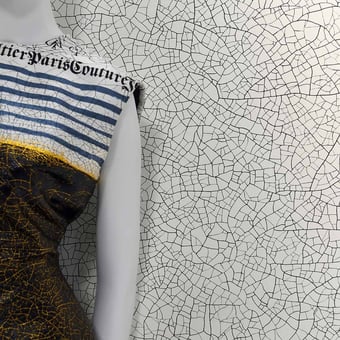 Papier peint Thebaïde Porcelaine Jean Paul Gaultier