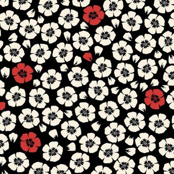 Papel pintado Coquelicot Rouge Jean Paul Gaultier