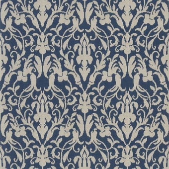 Tapete Speakeasy Damask Indigo Ralph Lauren