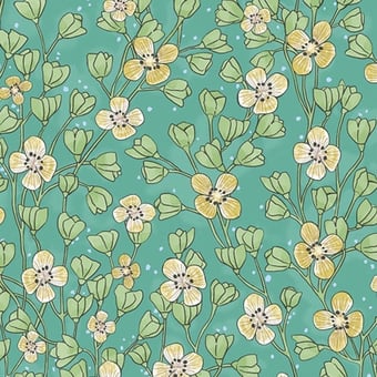 Papier Peint Primrose White/Cream Eijffinger