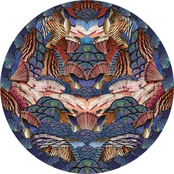 Alfombras Calligraphy Bird diámetro 250cm MOOOI