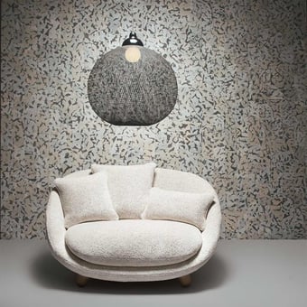 Revestimiento mural Armoured Boar Black/White Arte