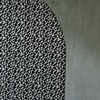 Tangram Fabric Gold Kirkby