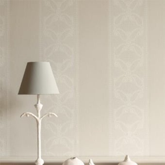 Carta da parati Verney Stripe Ivory Colefax and Fowler