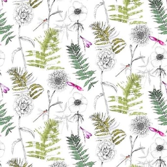 Acanthus Outdoor Fabric Indigo Designers Guild