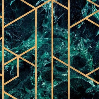 Gramercy Metallic Wallpaper Emerald Mindthegap