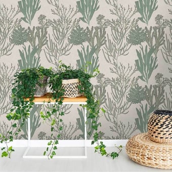 Light Corals Panel Green Mindthegap