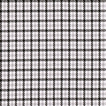 Outdoor Plaid Fabric Jet Black Kirkby