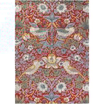 Strohhalm Teppichberry Thief Crimson 140x200 cm Morris and Co