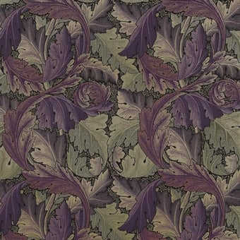 Stoff Acanthus Tapestry Grape/Heather Morris and Co