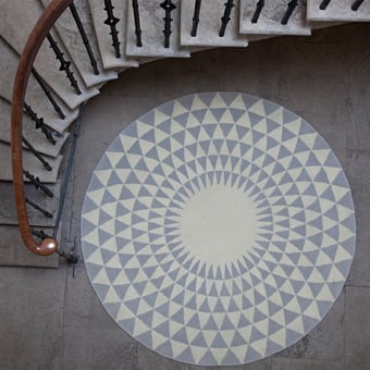 Tappeti Concentric Steel 150 cm Niki Jones
