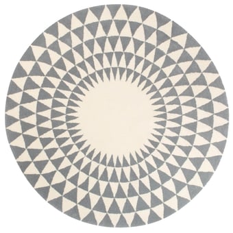 Tappeti Concentric Steel 150 cm Niki Jones
