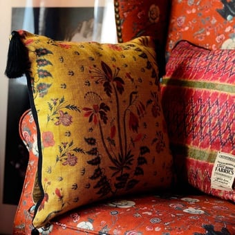 Gypsy Ochre Cushion Ochre Mindthegap