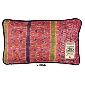 Lakai (rectangle) Cushion Red/Green Mindthegap