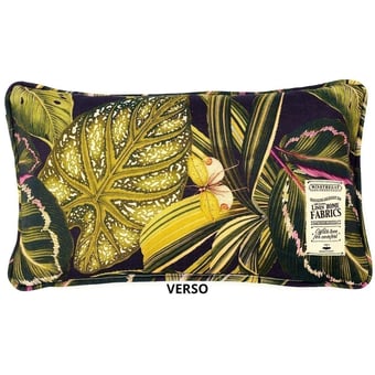 Coussin Amazonia rectangle Green/Black Mindthegap