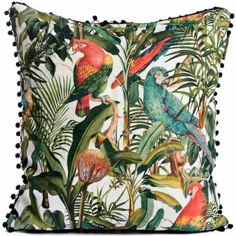 Coussin Parrots of Brasil Red/Yellow Mindthegap
