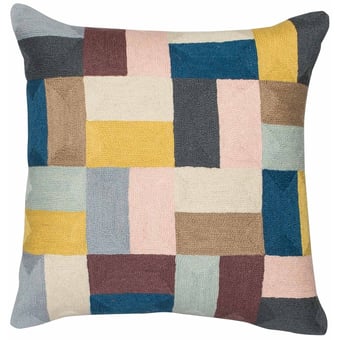 Pojagi carré Cushion Multi Niki Jones
