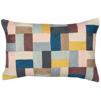 Pojagi rectangle Cushion Multi Niki Jones