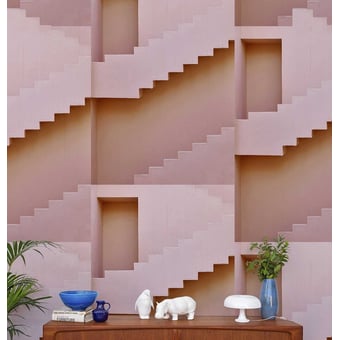 Papier peint panoramique Alaró Pink Coordonné