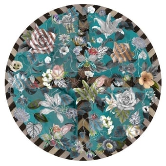 Malmaison Aquamarine Rug 250 cm MOOOI