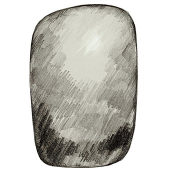 Scribble Grey Rug 200x300 cm MOOOI