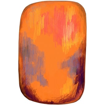 Scribble Yellow Rug 200x300 cm MOOOI