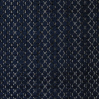 Velours Nîmes Bleu nuit Christian Lacroix