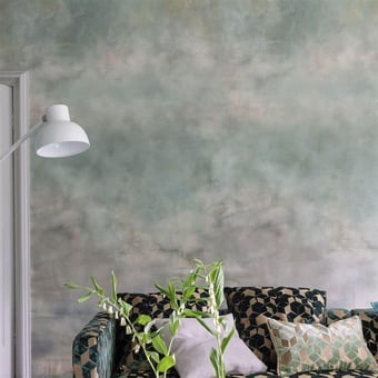 Papel pintado mural panorámico Suisai Céladon Designers Guild