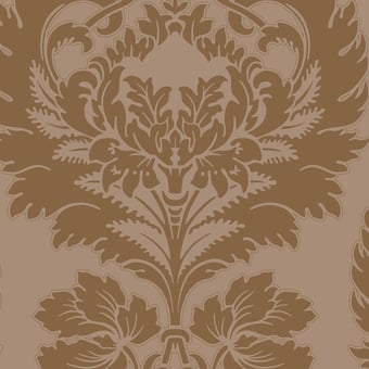 Hovingham Wallpaper Brun Cole and Son