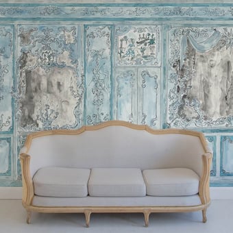 Suite Royale Bleue Panel Bleu Les Dominotiers
