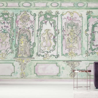 Suite Ducale Vert Panel Vert Les Dominotiers