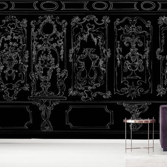 Suite Ducale Panel Noir/Blanc Les Dominotiers
