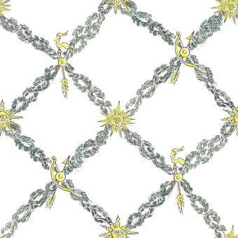 Cupidon Panel Jaune/Gris Les Dominotiers