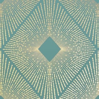 Tapete Harlowe Teal/Gold York Wallcoverings