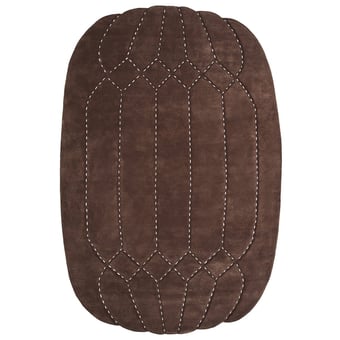 Alfombras Padded Oval design Bear Nodus