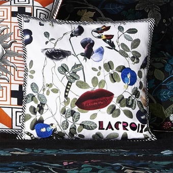 Cojín Dame Nature Printemps Christian Lacroix
