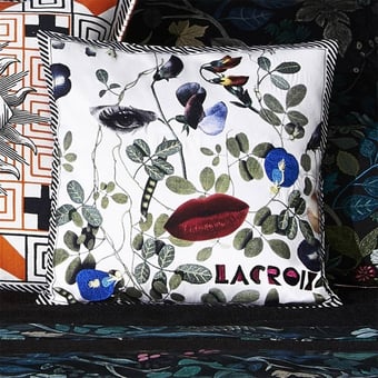 Dame Nature Cushion Printemps Christian Lacroix