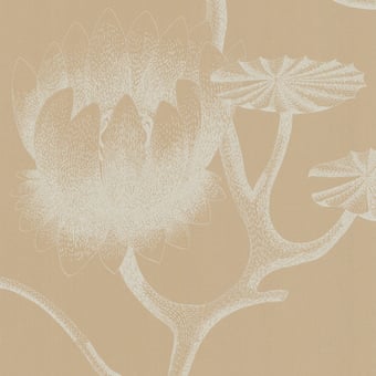 Papier peint Lily Sienne Cole and Son