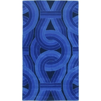Tapis Solar Rectangle Purple Christopher Farr