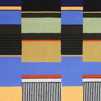 Tapis Plate 111 par Gunta Stölzl Multi Christopher Farr