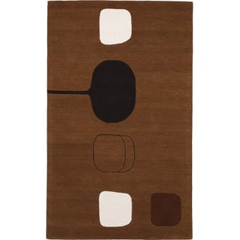 Alfombras Permutation Brown Brown Christopher Farr