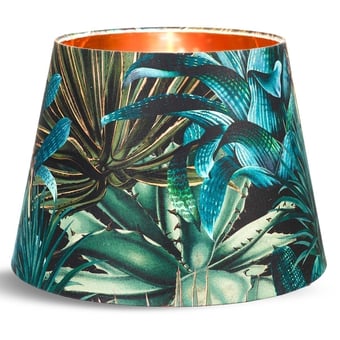 Pantalla de lámpara Lush Succulents cône d35xd25xh25 cm Mindthegap