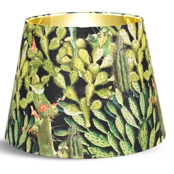 Pantalla de lámpara Opuntia Antharacite cône d35xd25xh25 cm Mindthegap