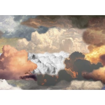 Tapis Walking on Clouds Dawn paysage 300x200 cm MOOOI